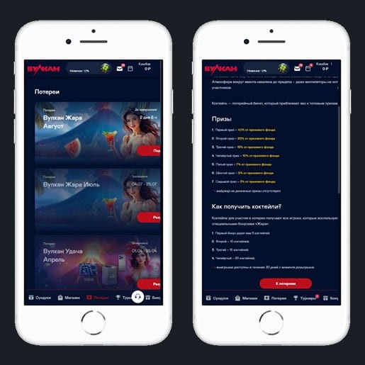 Описание событий